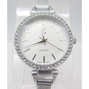 Women Charming Charlie Quartz WR Analog 34mm Dial Causal Round Watch (G413)